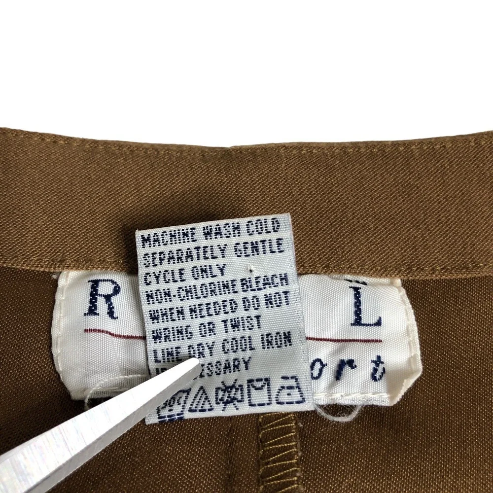 Vintage 90s Y2K Real Comfort Maxi Dress Jumper 8 Brown Sleeveless Tank Lagenlook - Picture 5 of 16
